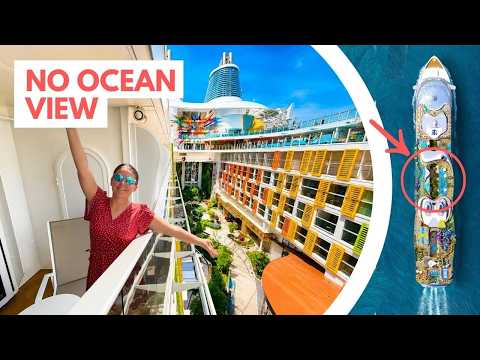 I Stayed in a Cabin That Faces INSIDE the World’s Biggest Cruise Ship