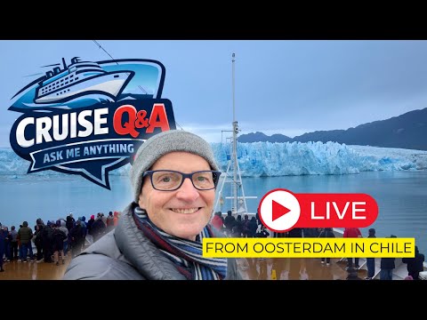 Live Cruise Q&A From San Antonio Chile: Sunday 22 March: 9am PT/ Noon ET/ 4pm UK