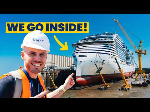 We Boarded The World's Newest Cruise Ship (Before It's Ready)
