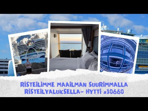 Risteilimme Maailman Suurimmalla Risteilyaluksella – Tämä Hytti Yllätti Meidät Täysin!