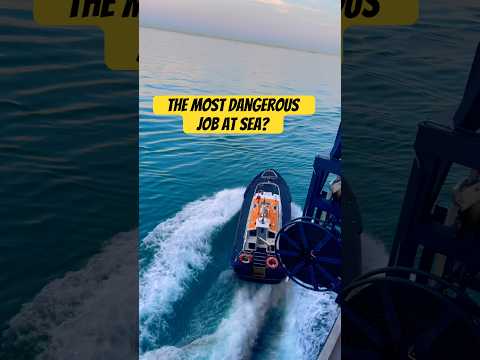Most dangerous job at sea? ⚠️