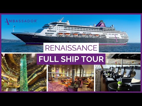 Ambassador Cruise Line Renaissance Full Ship Tour [November 2025]