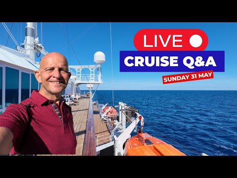 Cruise Q&A Live - Sunday 31 May 2026 - 9am PT/ Noon ET/ 5pm UK