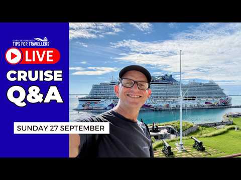 Cruise Q&A Live: Sunday 27 September 2026: 9am PT/ Noon ET/ 5pm UK