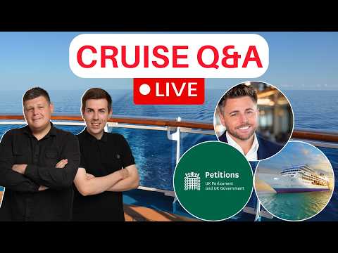 Live Cruise Chat – Sunday 27 September 2026: 6pm UK